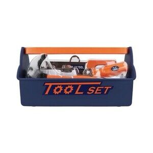 Kids Tool Set - Play Right - 11 Piece Toy Set - Pretend Play Tools With Tool Box